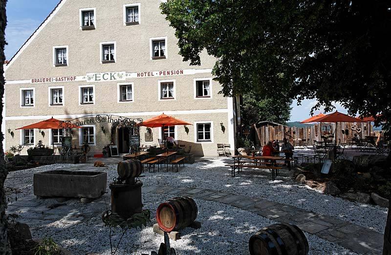 Brauerei-Gasthof Eck Hotel Bobrach ภายนอก รูปภาพ