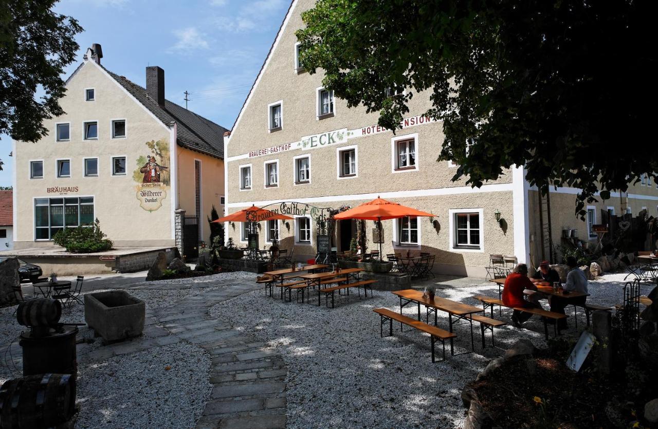 Brauerei-Gasthof Eck Hotel Bobrach ภายนอก รูปภาพ